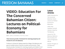 Tablet Screenshot of freedombahamas.org